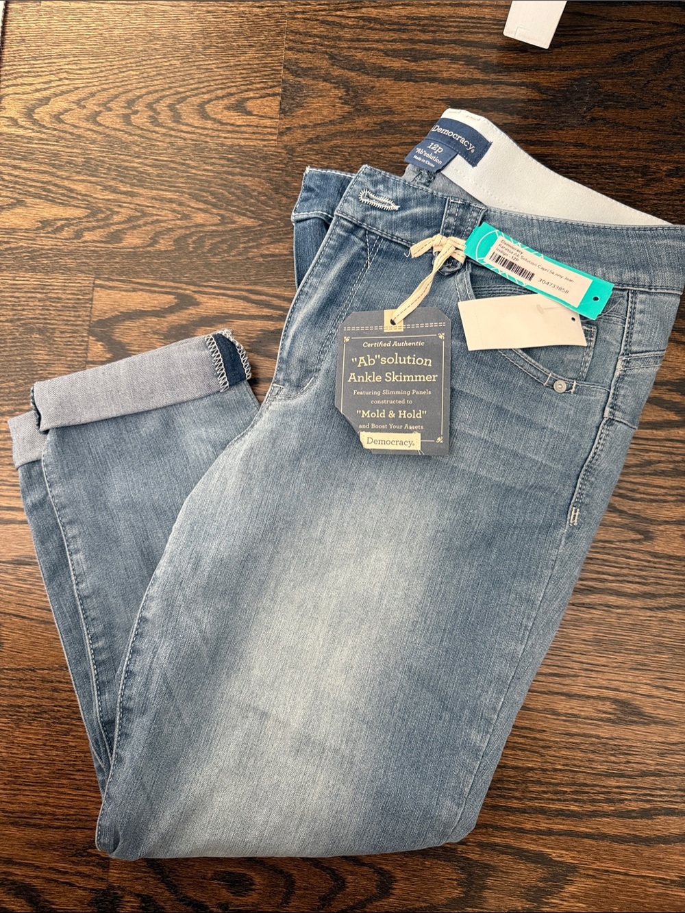 Stitch Fix - Democracy light blue ankle skimmer jeans 12p